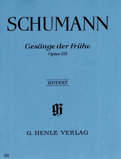 R. Schumann: Gesänge der Frühe op. 133 , Klav
