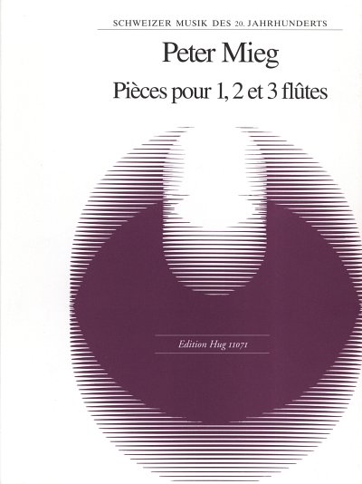 P. Mieg: Piece pour 1, 2 et 3 Flutes