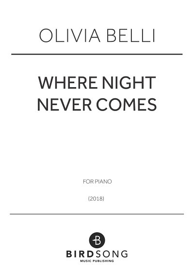 DL: O. Belli: Where Night Never Comes, Klav
