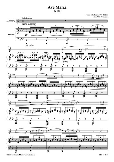 DL: F. Schubert: Ave Maria D. 839