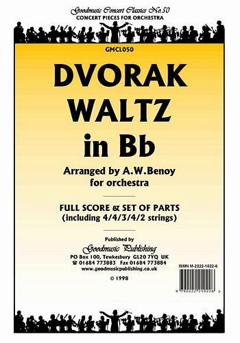 A. Dvo_ák: Waltz in Bb, Sinfo (Pa+St)