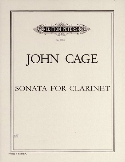 J. Cage: Sonate