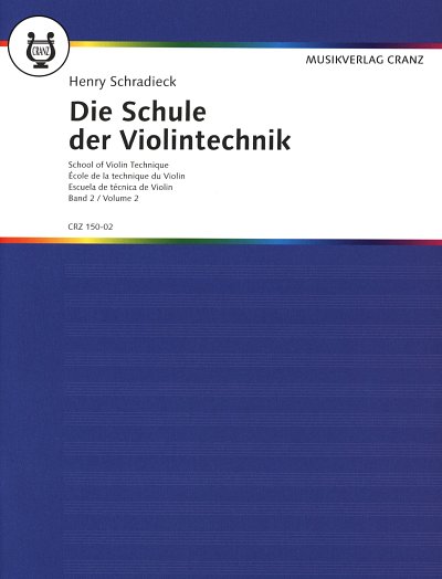 H. Schradieck: Die Schule der Violintechnik 2