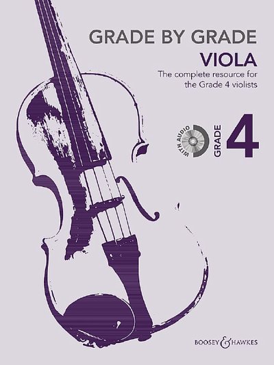Grade by Grade - Viola - Grade 4, VaKlv (Bu+CD)