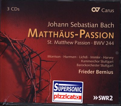 J.S. Bach: Matthaeus-Passion, GesGchOrch (3CD)