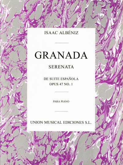 I. Albéniz: Granada Serenata No.1 (Suite Espanola) Op., Klav