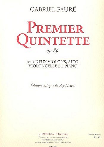 G. Fauré: Piano Quintet No.1 Op.89