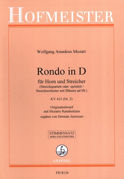 W.A. Mozart: Rondo D-Dur KV412 Nr.2