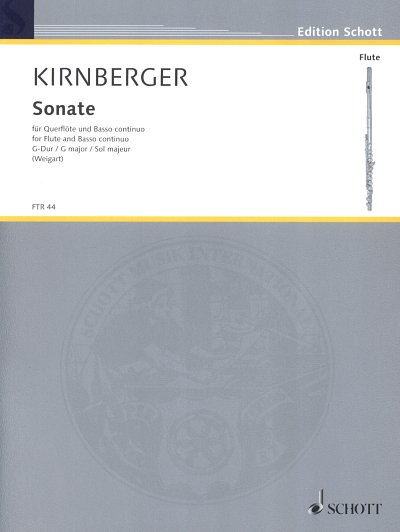 J.P. Kirnberger: Sonate G-Dur , FlBc