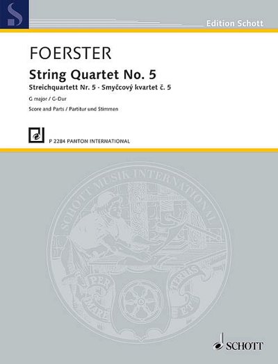J.B. Foerster: String Quartet No. 5