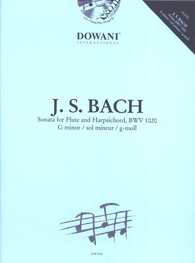 J.S. Bach: Sonate g-Moll BWV 1020, FlKlav (+CD)