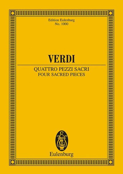 DL: G. Verdi: Quattro Pezzi Sacri (Stp)