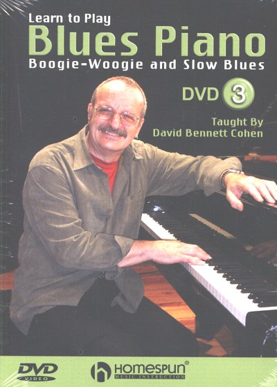 D.B. Cohen: Learn to Play Blues Piano 3, Klav (DVD)