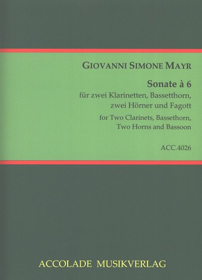 Mayr Johann Simon: Sextett Es-Dur