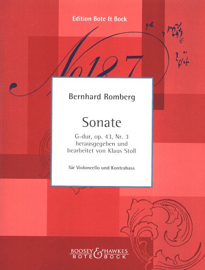 AQ: B. Romberg: Sonate 3 G-Dur Op 43/3 (B-Ware)