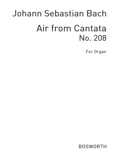 Air From Cantata No.208, Org