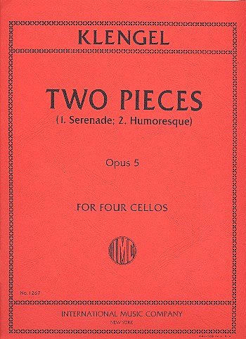 J. Klengel: 2 Pezzi (Serenata E Umoresca) Op. 5 (Bu)