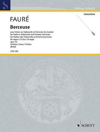 G. Fauré: Berceuse D-Dur op. 16