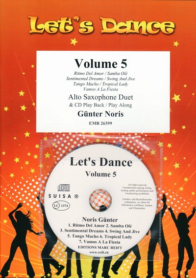 G.M. Noris: Let's Dance Volume 5, 2Asax (+CD)