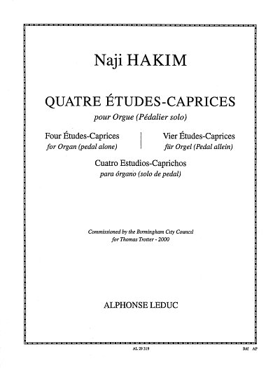 N. Hakim: 4 Etudes-Caprice