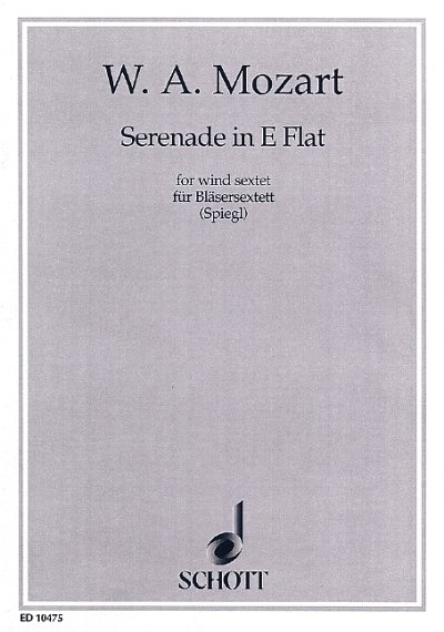 W.A. Mozart: Serenade Es-Dur KV 375  (Stsatz)