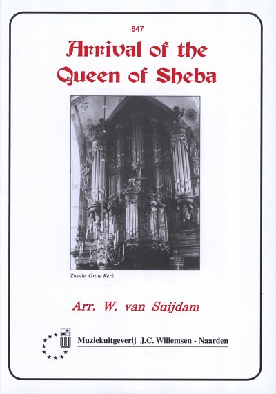 G.F. Händel: Ankunft der Königin von Saba, Org