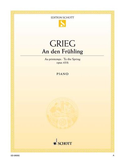 DL: E. Grieg: An den Frühling, Klav