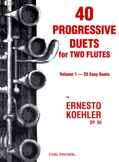 AQ: E. Köhler: 40 Progressive Duets, 2Fl (Sppa) (B-Ware)