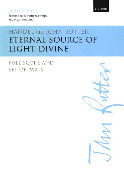 G.F. Händel: Eternal Source of Light divi, GesKamens (Pa+St)