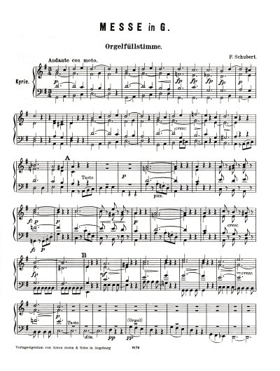 F. Schubert: Messe In G