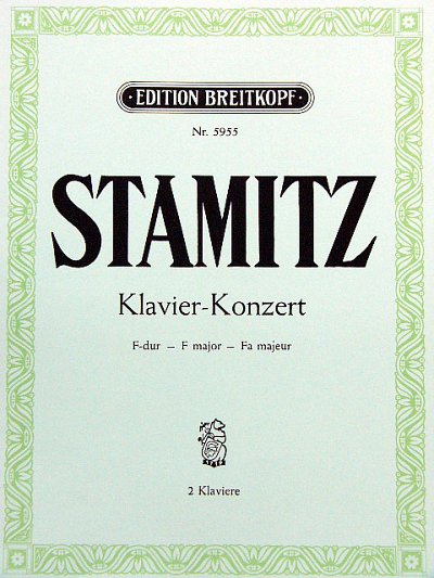 C. Stamitz: Konzert F-Dur - Klav Orch