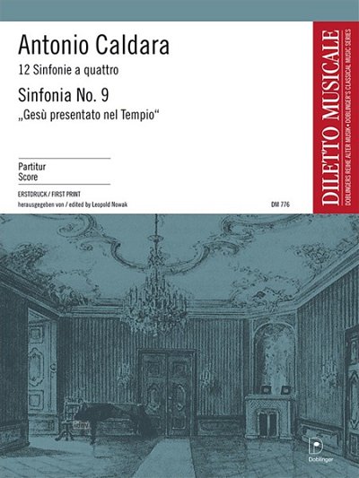 A. Caldara: Sinfonie 9 B-Dur Diletto Musicale