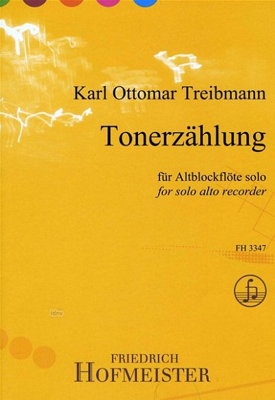 K.O. Treibmann: Tonerzählung für Altblockflöte