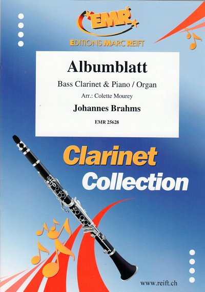 J. Brahms: Albumblatt, BassklarKlav