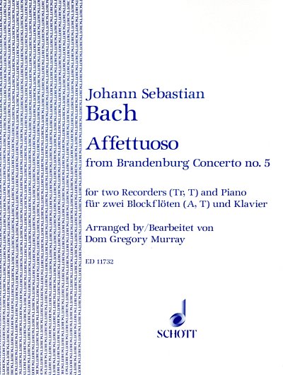 J.S. Bach: Affetuoso from Brandenburg Concerto no. 5 for two