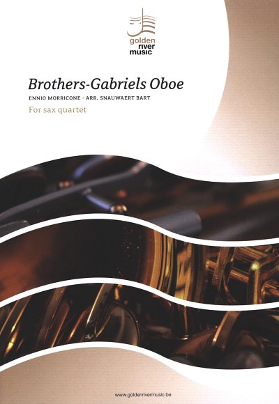 E. Morricone: Brothers-Gabriels Oboe, 4Sax (Pa+St)