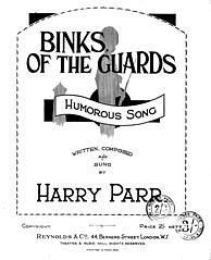 DL: H. Parr: Binks, Of The Guards, GesKlav