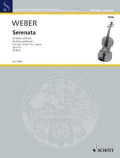 C.M. von Weber: Serenata G-Dur op. 3/1 , VaKlv