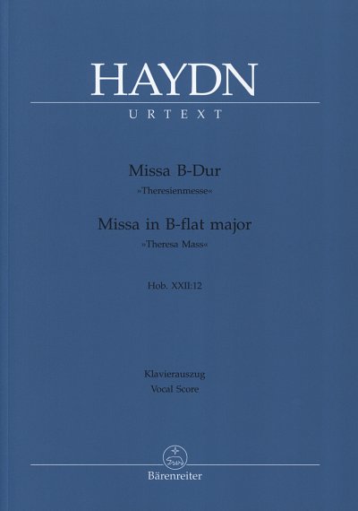 J. Haydn: Missa B-Dur Hob. XXII:12, 4GesGchOrchO (KA)