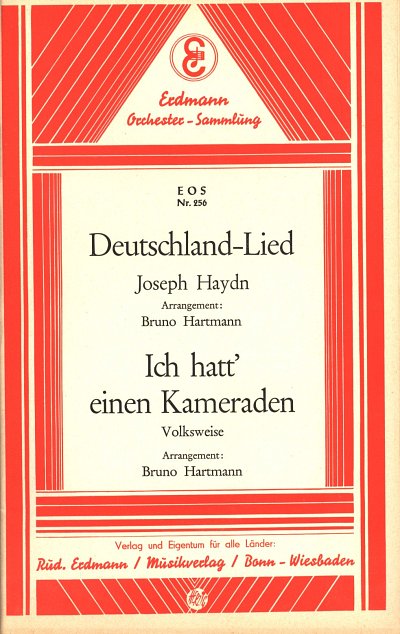 Haydn/Hart:Deutschlandlied+Ich Hatt' Ein, SalOrch (OStsatz)