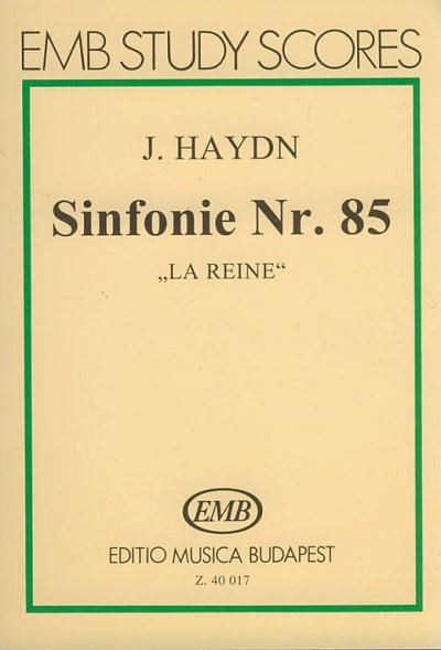 J. Haydn: Sinfonie Nr. 85 B-Dur, Sinfo (Stp)