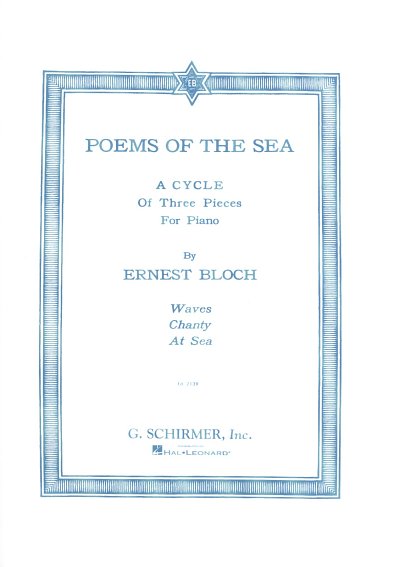 E. Bloch: Poems of the Sea, Klav