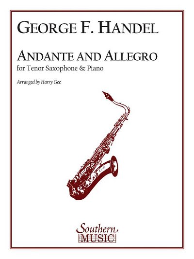 G.F. Händel: Andante and Allegro, Tsax