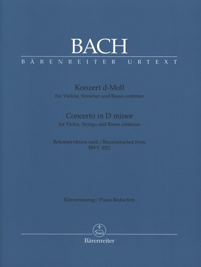 J.S. Bach: Konzert d-Moll, VlKlav (KASt)