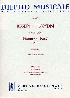 J. Haydn: Notturno 7 F-Dur Hob 2/28