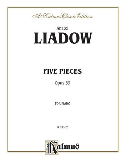 Five Pieces, Op. 39, Klav