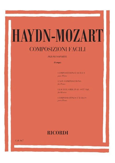 W.A. Mozart: Composizioni Facili Per Pianoforte, Klav