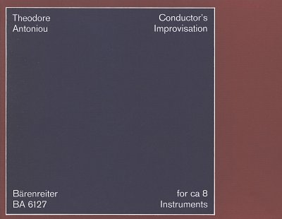 T. Antoniou: Cheironomies (Gesten). Conductors Im, Mix (Stp)