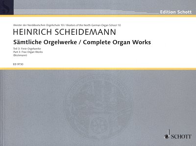 H. Scheidemann: Sämtliche Orgelwerke 3, Org