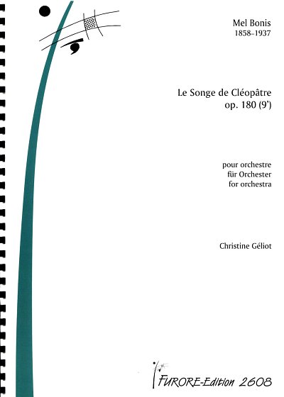 M. Bonis: Le Songe de Cleopatre, Sinfo (Part.)